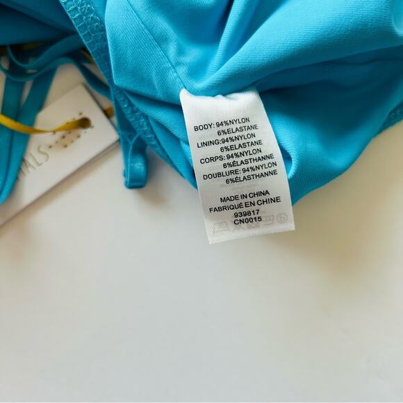 House of Harlow 1960 All Day Contour Bodysuit - L - Blue - Picture 9 of 12